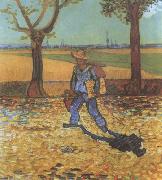 Vincent Van Gogh The Painter on His way to Work (nn04) Sweden oil painting reproduction